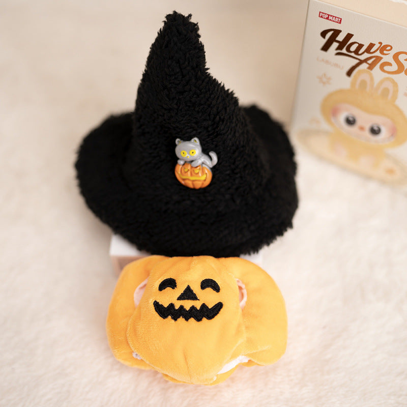 Wholesale Baby clothes pendant doll can wear  hat pumpkin costume doll change clothes